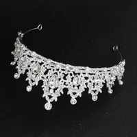 Explosion Crown Classic Baroque Retro Hair Accessories Luxury Diamond Bridal Wedding Accessories Photo Headdress main image 2