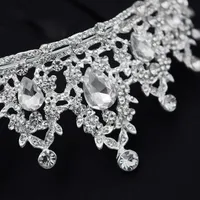 Explosion Crown Classic Baroque Retro Hair Accessories Luxury Diamond Bridal Wedding Accessories Photo Headdress main image 4
