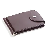New Pu Leather Wallet Short Fashion Men's Wallet Korean Buckle Us Money Wallet  Wallet Wholesale Nihaowholesale main image 1