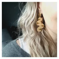 Retro Style Alloy Earrings Fashion Simple Creative Disc Earrings Wholesale Nihaowholesale main image 1