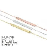 Stainless Steel 14K Gold Plated Fashion Plating Geometric Necklace main image 3