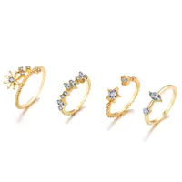 Vintage Style Star Alloy Diamond Women's main image 2