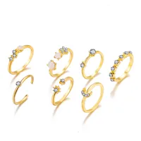 Vintage Style Star Alloy Diamond Women's main image 3