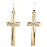 Lady Fashion Ethnic Style Geometric Plating Alloy No Inlaid Earrings sku image 1