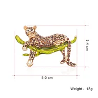 Fashion Animal Alloy Plating Unisex Brooches main image 2