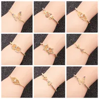 Trendy Models Jewelry Micro-set Zircon Turtle Adjustable Ladies Bracelet Wholesale Nihaowholesale main image 5