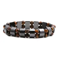 Hot Sale Tiger's Eye Black Gallstone Bracelet Beaded Diy Bracelet Beaded Wholesale Nihaowholesale sku image 3