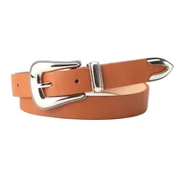 Ladies Belt Retro Three-piece Carved Buckle Dress Decoration Pu Belt With Jacket Wholesale Nihaowholesale main image 5