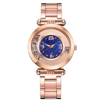 New Fashion Diamond Ladies Hand Watch Hot Selling Glitter Quartz Steel Band Watch Wholesale Nihaowholesale sku image 3