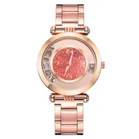 New Fashion Diamond Ladies Hand Watch Hot Selling Glitter Quartz Steel Band Watch Wholesale Nihaowholesale sku image 5