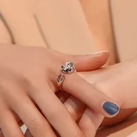 New Ring Retro Hippo Ring Opening Adjustable Finger Ring Cute Animal Ring Wholesale Nihaowholesale main image 2