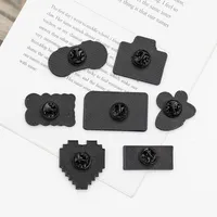 New Brooch Cartoon King Handle Game Console Combination Brooch Clothing Wholesale Nihaowholesale main image 5