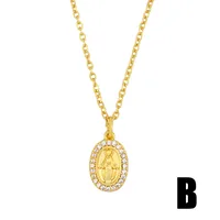Fashion 18k Gold Plated Necklace In Bulk main image 3