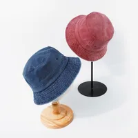 Fashion Retro Washed Fisherman Hat Hot Sale Hat Sun Hat Ladies Sun Hat  Wholesale Nihaowholesale main image 3