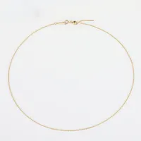 Stainless Steel 14K Gold Plated Simple Style U Shape Necklace main image 1