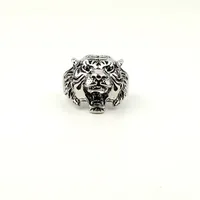 Hot-selling Jewelry Retro Punk Ring Leading Tiger Animal Big Ring Wholesale Nihaowholesale main image 4