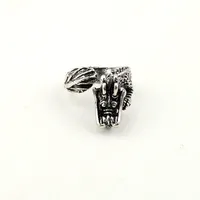 Hot-selling Jewelry Retro Punk Ring Leading Tiger Animal Big Ring Wholesale Nihaowholesale sku image 4