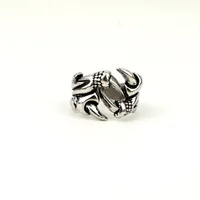 Hot-selling Jewelry Retro Punk Ring Leading Tiger Animal Big Ring Wholesale Nihaowholesale sku image 5