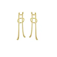Long Earrings Retro Ear Hooks Exaggerated Ear Clips No Pierced Earrings Wholesale Nihaowholesale main image 5