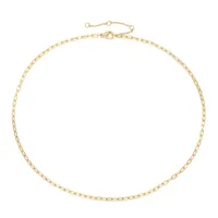 Fashion Short Women's Chain 316l Titanium Steel 14k Gold Plated Necklace Clavicle Chain Nihaowholesale sku image 1