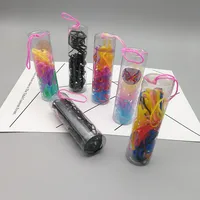 Children's Black Disposable Small Rubber Band Small Barreled Girl With Hair Tied And Durable Strong Pull Constantly Korean Rubber Band main image 2