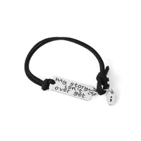 New Fashion  Letters My Story Isn't Over Yet Lettering Alloy Inspirational Bracelet Wholesale Nihaowholesale sku image 1