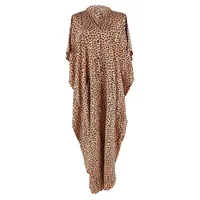 New Leopard Dot Cardigan Vacation Long Skirt Beach Cover Dress Wholesale Nihaowholesale main image 5