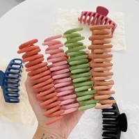 Korean Sweet Shark Hairpin Catching Clip Large Back Head Clip Wholesale Nihaowholesale main image 4
