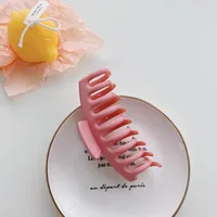 Korean Sweet Shark Hairpin Catching Clip Large Back Head Clip Wholesale Nihaowholesale sku image 4