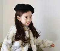 Children's Solid Color Berets Fashion Pumpkin Hats Wholesale Nihaowholesale main image 2