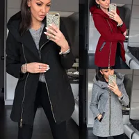 Women's Casual Fashion Solid Color Zipper main image 2