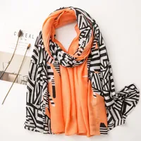 Summer Sunscreen Korean Messy Linen Office Room Big Shawl Dual-use Versatile Thin Cotton Linen Silk Scarf main image 3