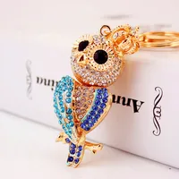 Owl Alloy Metal Unisex sku image 10