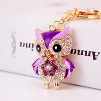 Owl Alloy Metal Unisex sku image 3