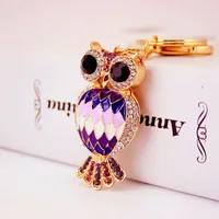Owl Alloy Metal Unisex sku image 24