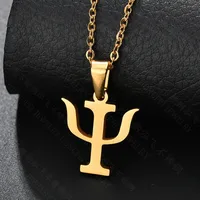 Titanium&stainless Steel Fashion Geometric Necklace  (steel Color) Nhhf1265-steel-color sku image 2