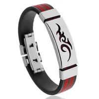 Geometric Titanium Steel No Inlaid Unisex Bracelets sku image 1