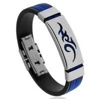 Geometric Titanium Steel No Inlaid Unisex Bracelets sku image 3