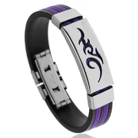 Geometric Titanium Steel No Inlaid Unisex Bracelets sku image 4