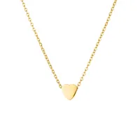 Hot Selling Geometric Heart-shaped Pendant Stainless Steel Necklace main image 5