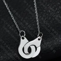 Titanium&stainless Steel Fashion Geometric Body Accessories  (steel Color) Nhhf1071-steel-color sku image 1