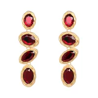 Fashion Geometric Diamond Alloy Earrings Ear Studs sku image 1