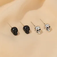 Fashion Ghost Head Gothic Retro Skull Retro  Earrings main image 3