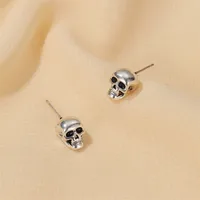 Fashion Ghost Head Gothic Retro Skull Retro  Earrings main image 5