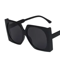 Fashion Big Frame New Ladies Square Trend Street Photography Sunglasses main image 5