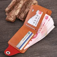New Pressure Change Short Retro Magnetic Buckle Dollar Pattern Men's Wallet Wholesale main image 3