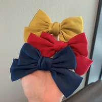 Korean Princess Bow Hairpin Retro Top Clip Back Head Clip Hairpin Wholesale main image 1