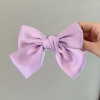 Korean Princess Bow Hairpin Retro Top Clip Back Head Clip Hairpin Wholesale sku image 2