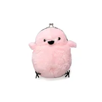 Small Plush Animal Oval Buckle Crossbody Bag sku image 2