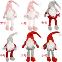 Christmas Supplies Red-haired Forest Old Man Hanging Legs Ornaments main image 5
